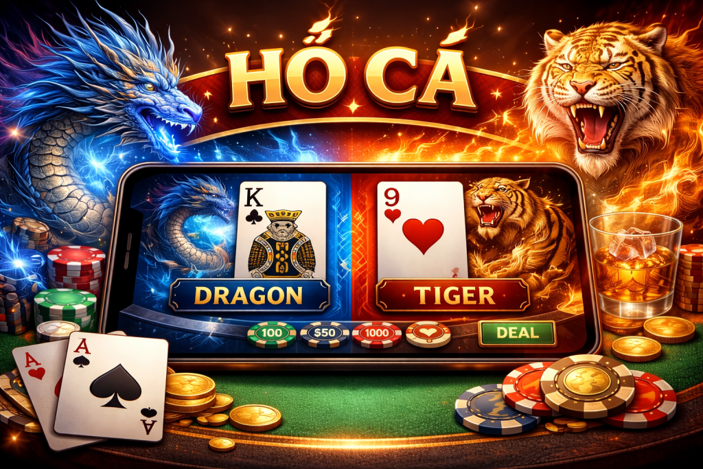 Hổ Cá (Dragon Tiger) NN888: Trò Chơi Casino Đỉnh Cao